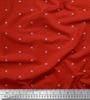 Japan Crepe Satin Fabric Dot & Ladybug Insects Print Fabric by the Metre 42 Inch