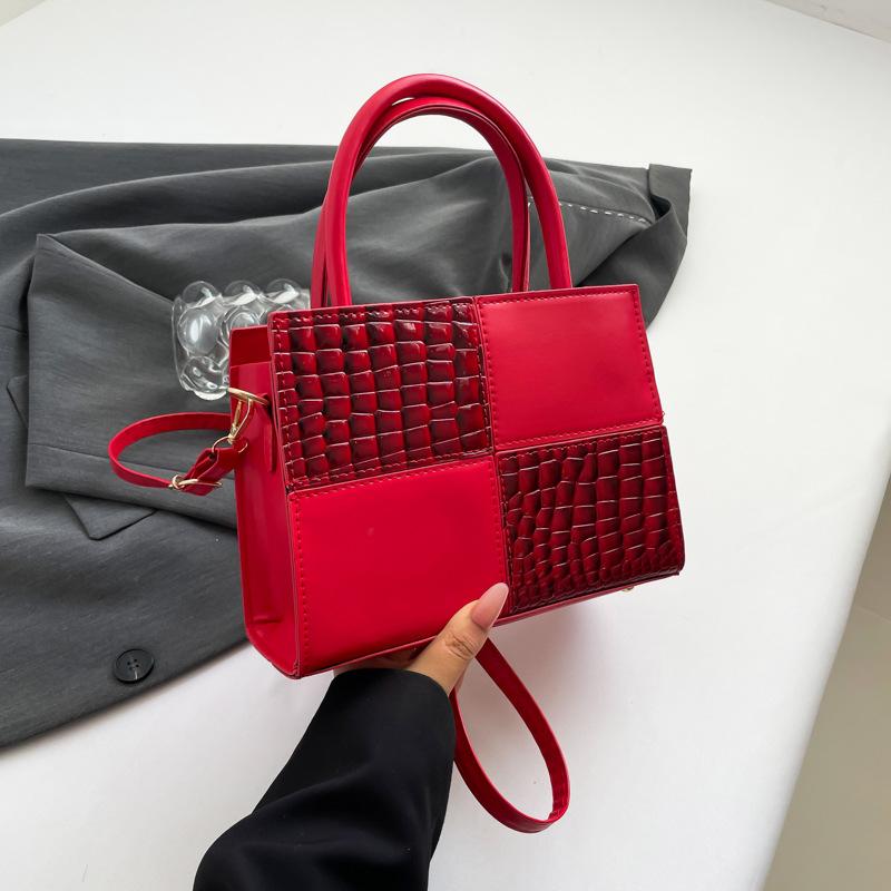 Осень новая нишевая дизайнерская маленькая квадратная сумка модная простая ретро изысканная трендовая сумка через плечо мессенджер