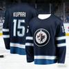 Мужская игровая тренировочная футболка для хоккея на льду Winnipeg Jets с 3D-печатью, дышащая, быстросохнущая, с длинным рукавом, детская