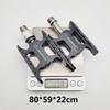 2 size ultralight 158g bicycle pedal for Brompton bike black/silver color aluminum + titanium axis 1pair