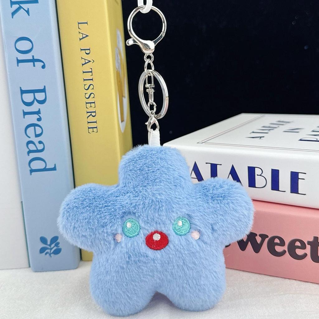 Креативный брелок в виде плюшевой куклы-звезды: Девичий Рюкзак Шарм Подвеска