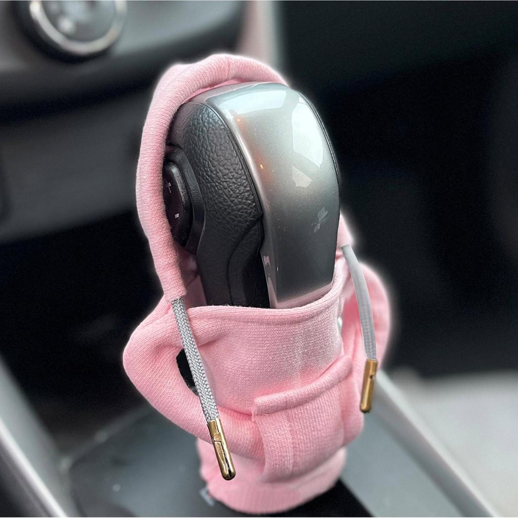 Trendy Fashion Car Gear Shift Cover Shifting Rotating Hoodie Cover