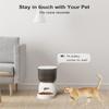3L Pet Feeder Timing Smart Automatic Dog Feeder For Cat Dogs Button Dry Food Dispenser Voice Recorde Stainless Steel Bowl