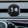Small Clock for Car Quartz Motorcycle Clock Stick on Multifunctional Analog Clock Watch Car Vent Clocks Watch Small Digital