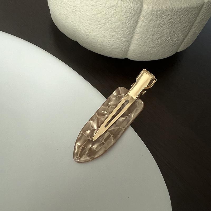 2/3/4 шт. простая розовая сакура бесшовные заколки для волос женские ацетатные листы без изгиба зажим для челки зажим для волос заколки для волос инструмент для укладки волос