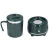 Cooler Warmer Cup Easy Operation Fast Cooling Heating Aluminium Body Stable Nonslip Coffee Warmer