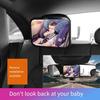 Acrylic 360 ° Rotating Car Baby Rearview Mirror For Safety Monitoring In Car Baby Mirror Adjustable