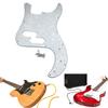 11-Hole 4 String Bass Pickguard Modern Style Standard Precision Bass Pickguard 3 Ply Scratch Plate Bass Accessory