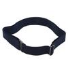 Jeans Pant Belt Adjustable Size Flat Buckle Elastic Waist Belt Women Belt No Show Stretch Belt Invisible Belt Slim Elastic Band