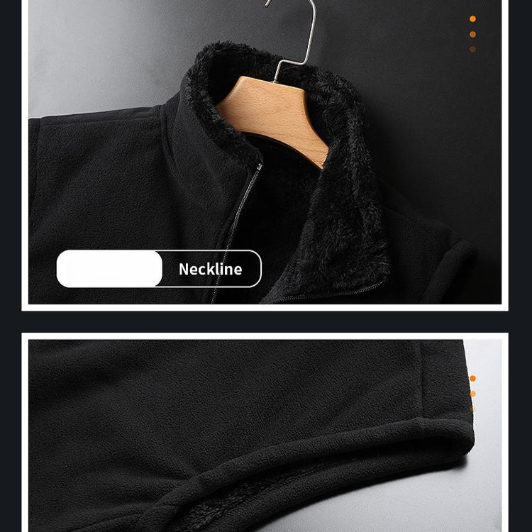Осенне-зимний мужской жилет из бархата, однотонный жилет из овечьего флиса, большой размер, толстый, теплый, мягкий, модный, терможилет для мужчин