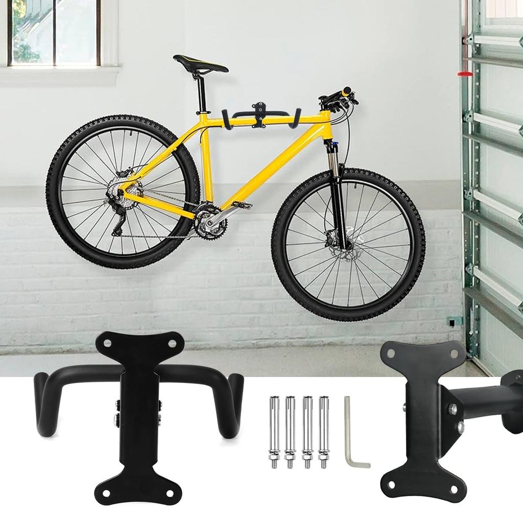 Bike Hanger Wall Hook Foldable Bike Holder Up to 40