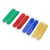 4Pcs/Set Car Reflective Sticker 3D Epoxy Self-adhesive Weather Resistant High Brightness Safety Warning Auto Door Decal Automobile Supplies