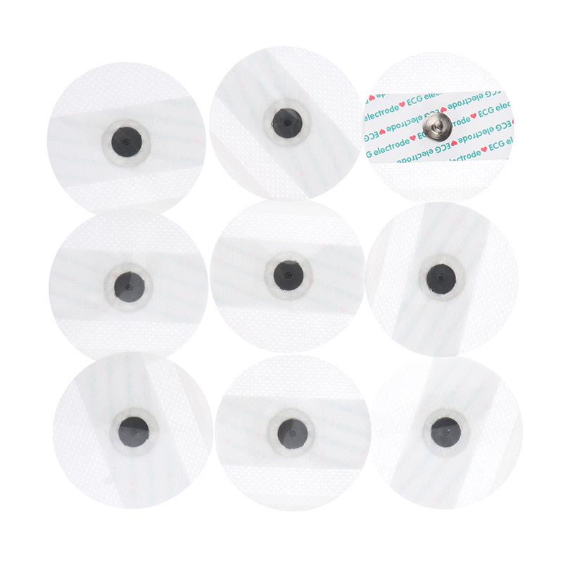 50Pcs/Bag Electrode Patch Medical Disposable Ecg Ekg Accessories Non-Woven Electrode Pads Electrocardiogram Muscle Stimulator