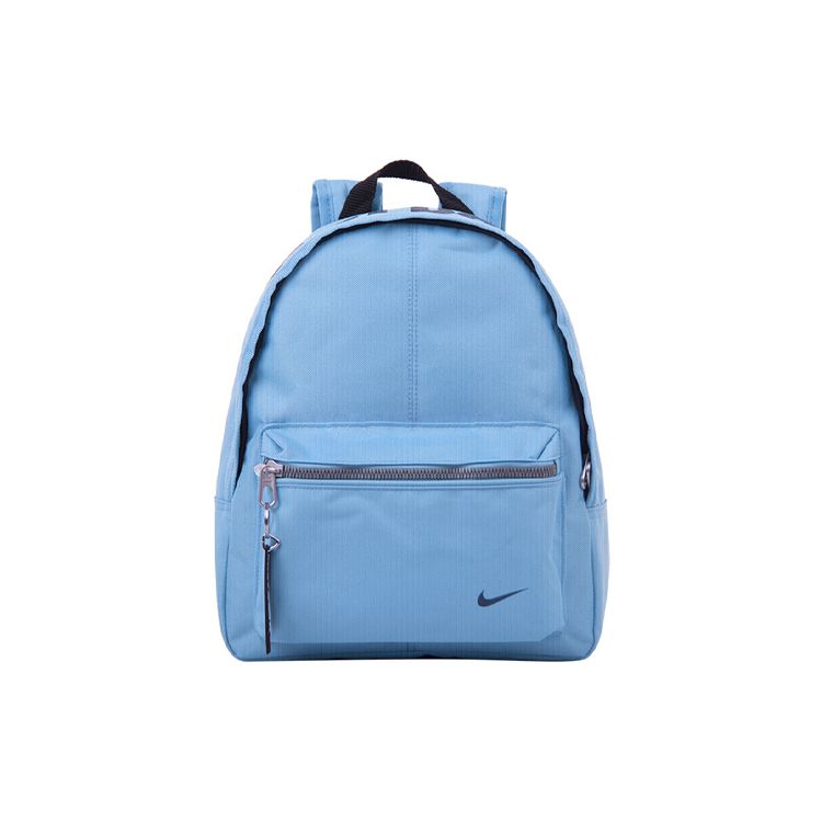 Nike Модный Простой Однотонный Полиэстеровый Рюкзак Женские Рюкзаки Синий BA4606-412