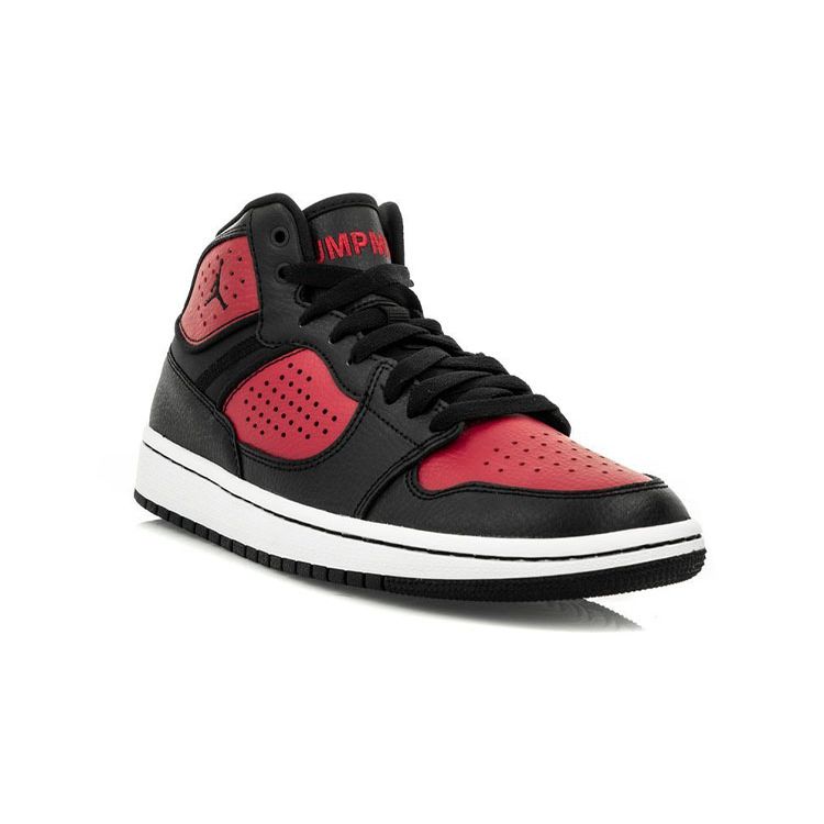 Air Jordan Access GS Bred Kids Sneakers Black Gym-Red White AV7941-006