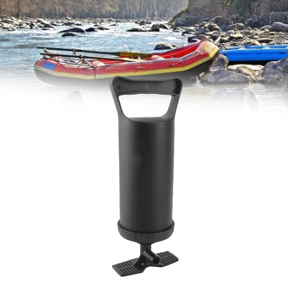 Anti Slip Handle Hand Pump ABS Plastic Construction Portable Air Pump For Rubber Boats