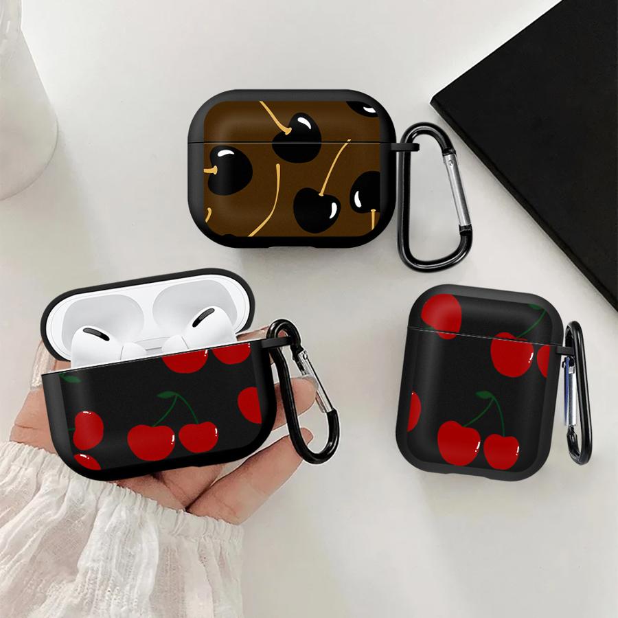 Чехол для наушников Cover Case Для Airpods 1 Pro 4 Pro3 2 3 Pro2 Милые Вишневые Фрукты