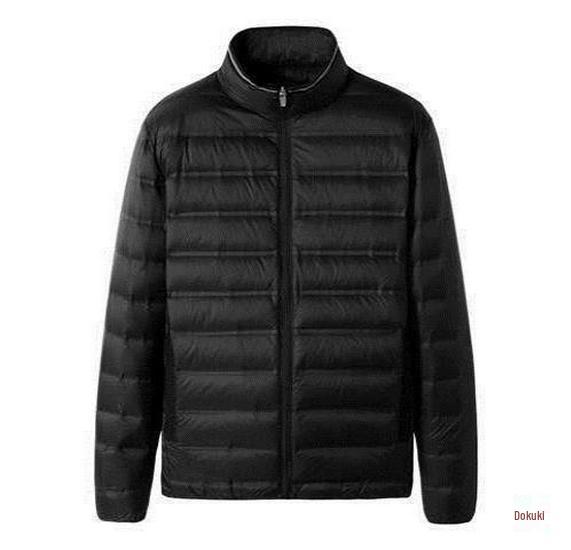 Men's Ultra-Thin Plus Size Light Down Jacket for Off-Season