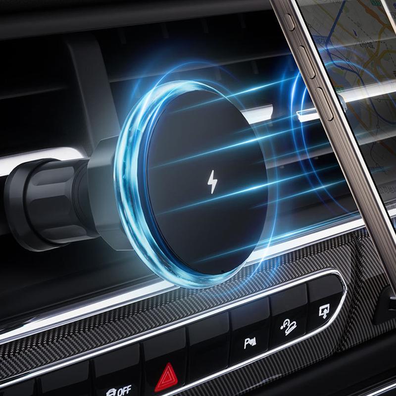 15W Car Phone Holder for Mercedes-Benz A B Class W246 W176 2012~2018 Magnetic GPS Support Wireless Charging Accessories iPhone