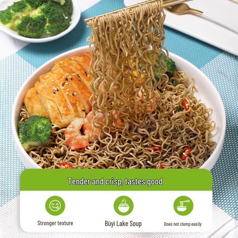 Wan Qin He Zero Fat Buckwheat Instant Noodles