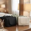 Multi-functional Nylon Hanging Toiletry Bag Three Zipper Waterproof Cosmetic Bag with Hook Dust-proof Make Up Bags Unisex