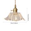 Flower Pendant ,Light Small Chandelier ,Stylish Sturdy LED Light, Glass Hanging Lamp,