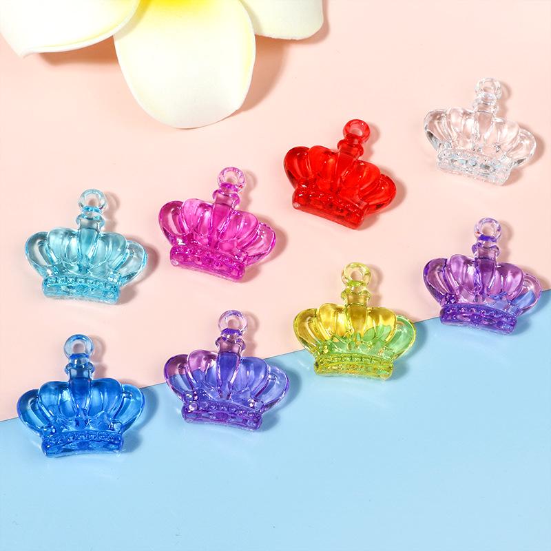 Acrylic Crystal Gem Toy Crowns - DIY Claw Machine Accessories