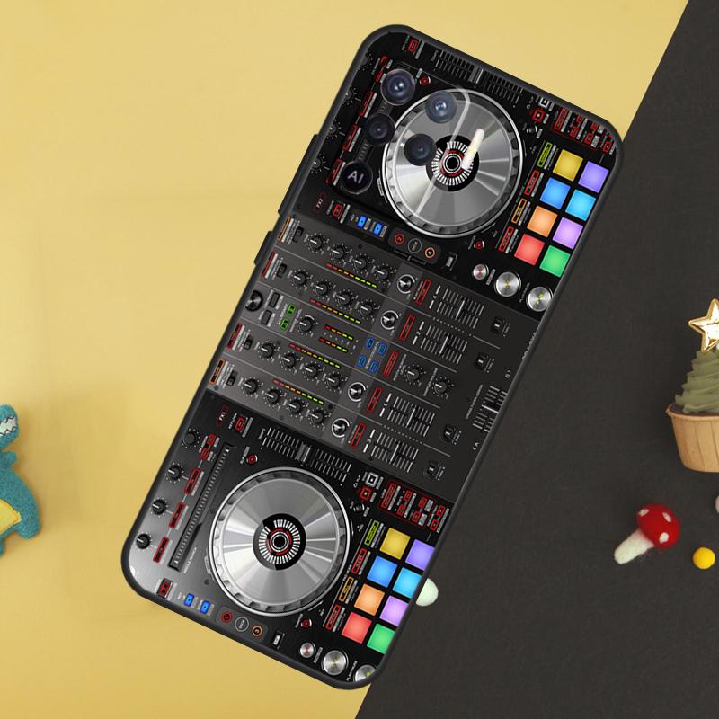 Кейс-микшер DJ-контроллер для электронной музыки для Oppo A60 A80 A40 A15 A16 A17 A57 A94 A74 A54 A76 A96 A18 A38 A58 A78 A98 A5 A6 Pro