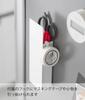 Yamazaki Jitsugyo Hidden Magnet Cutter Holder White x x H17cm Tower Floating Storage Hidden Storage Pen Holder Magnetic Pocket 1933 W5.2 D3.5