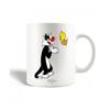 Ceramic Mug - Tweety and Sylvester - 30cl - White - Dishwasher Safe - Round