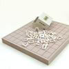 Shogi Board Set Shin Katsura 1 Inch Tabletop Joint Shogi Board and Heavy Plastic Upper Pieces Minase Pieces