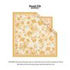 Wanshili 'Flower Shadow' Double-Sided Silk Scarf