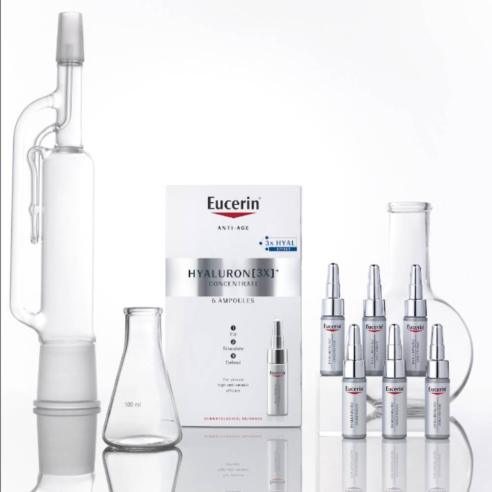 [Eucerin] Hyaluron 3X Concentrate For All Skin (6 x 5ml Ampoules)