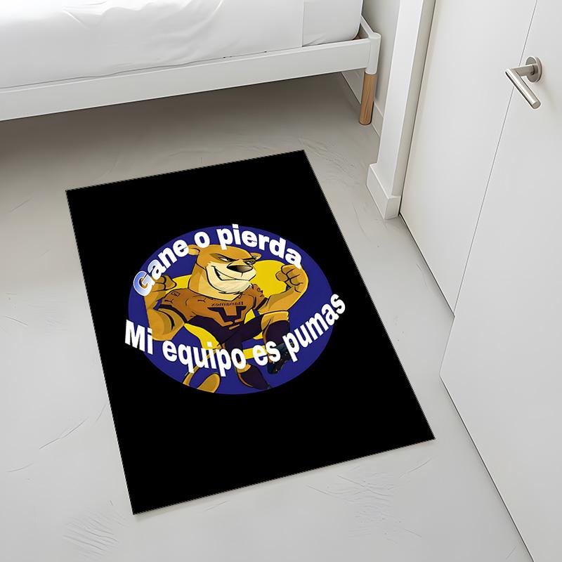 Club Universidad Nacional AC (1) Rug Suitable For Living Rooms Bedrooms Computer Rooms Dining Areas And Placement Under Tables And Chairs Also An Idea