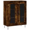 Highboard Smoked Oak 69.5 x 34 x 180 cm Particle Board