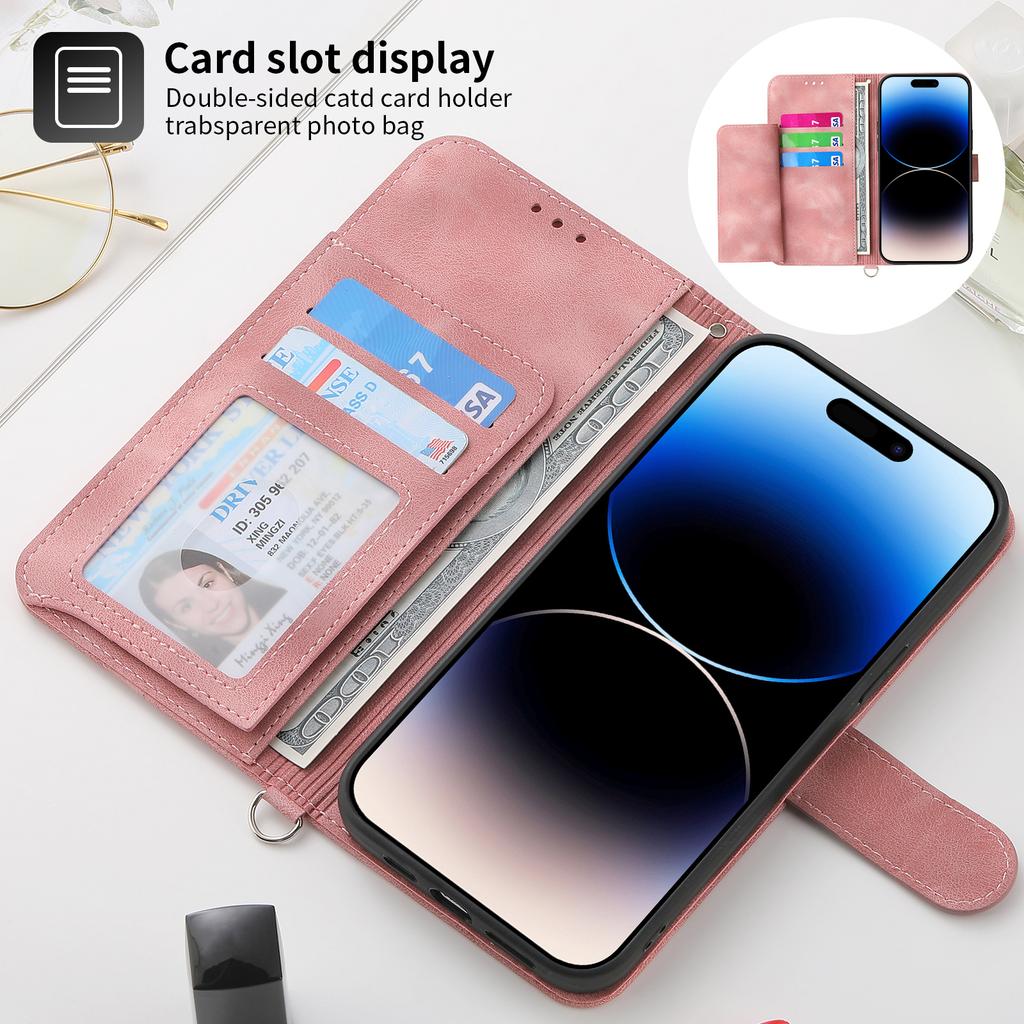 Для Realme 12 Pro+ 5G/Realme 12 Pro 5G Чехол-подставка из ПУ кожи с несколькими слотами для карт Чехол для телефона
