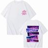 2025 Summer New Kpop Demon Hunter Saja 100pure Cotton Printed Tshirt Harajuku Oneck Casual Anime TShirt Tops Unisex Harajuku