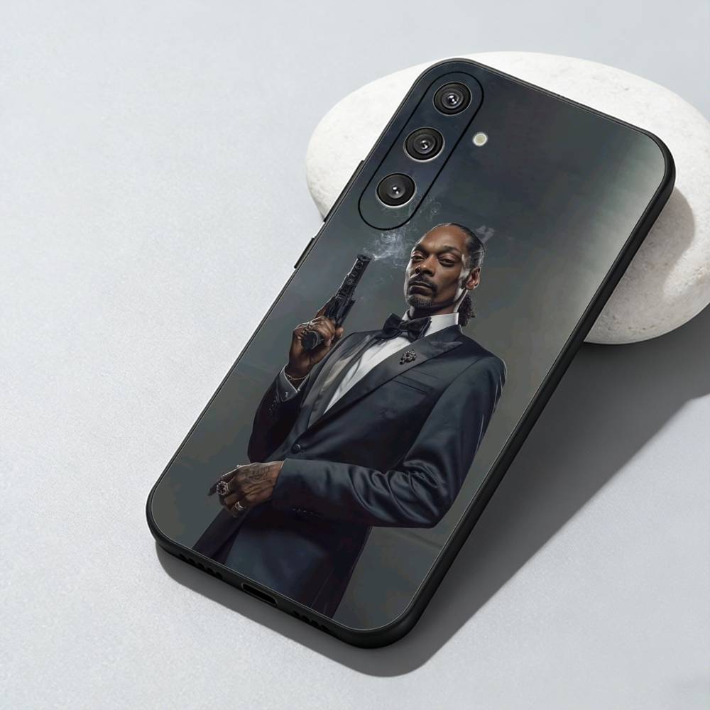 Чехол для телефона S-Snoop D-Dogg для Samsung Galaxy A73, A72, A71, A70, A52, A51 Другие Мягкий черный чехол