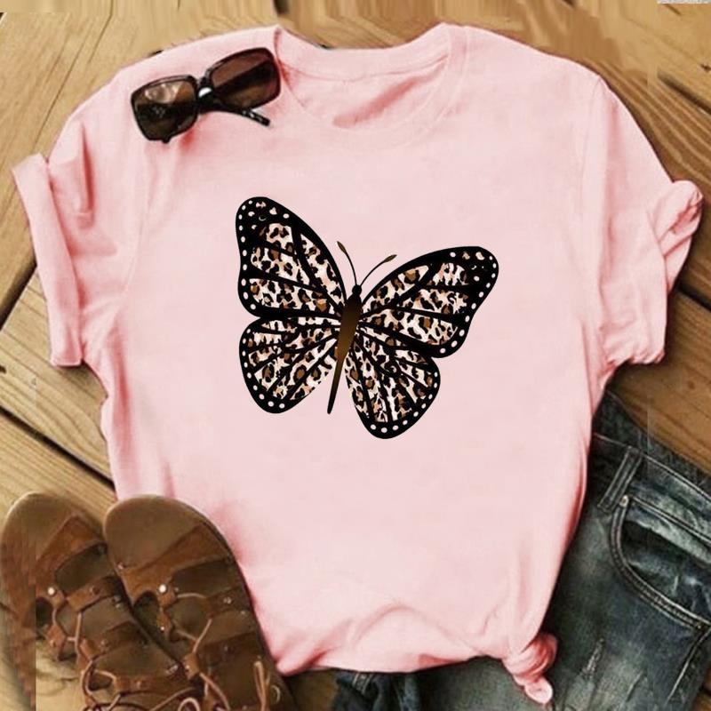 (Азиатский размер)Футболка с надписью «Любовное письмо» и цветочным принтом, милая, сладкая, модная футболка, повседневная, с коротким рукавом, женская, с принтом, женская, графическая футболка