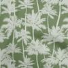 oneOone Ткань Cotton Flex Blue, швейный материал с принтом «Кокосовая пальма и листья», по ярдам, 40 дюймов