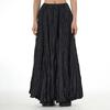 Fluttering Draping Pressed Wrinkled Half-body Skirt Plus Size Women's Skirt Loose Oversized Swing Skirt