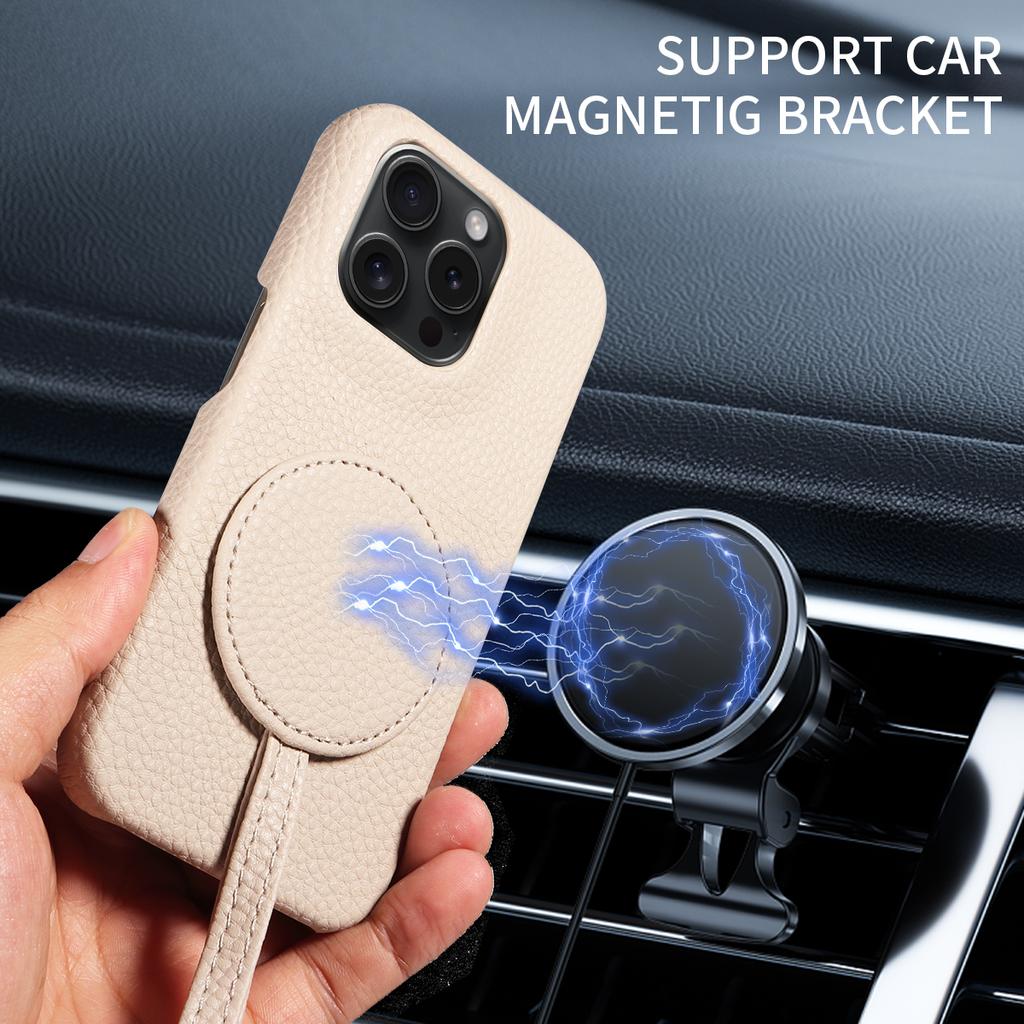 Высококачественный магнитный чехол-кошелек для iPhone16 15 14 13 Pro Pro Max Plus Mini, съемный чехол для телефона с креплением