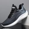 Spring and Summer New Breathable Men's Shoes with Soft Soles, Anti Slip and Wear-resistant Running Sports and Leisure Shoes