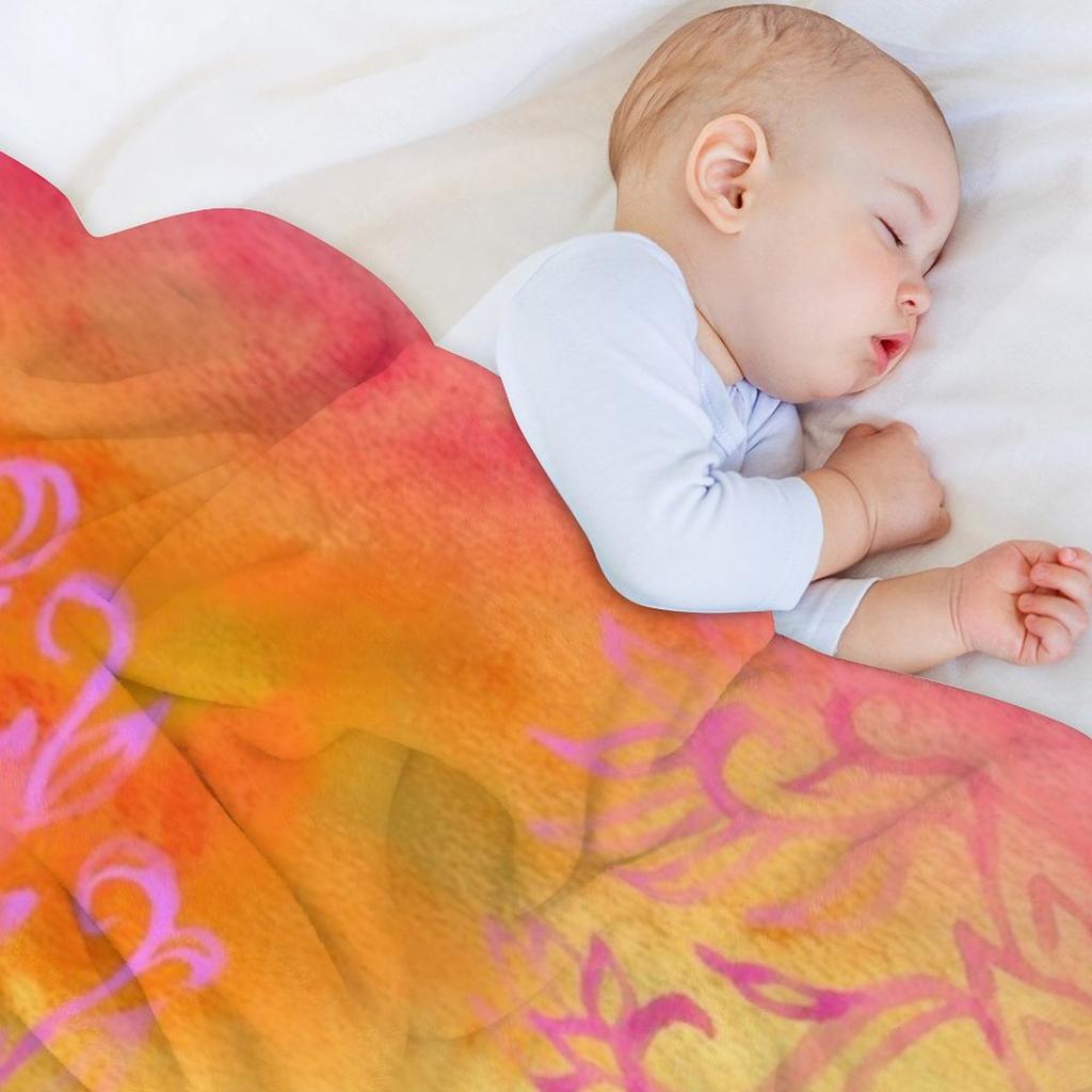 Watercolor Wonderland Throw Blanket Cute Beach funny gift Designers Blankets