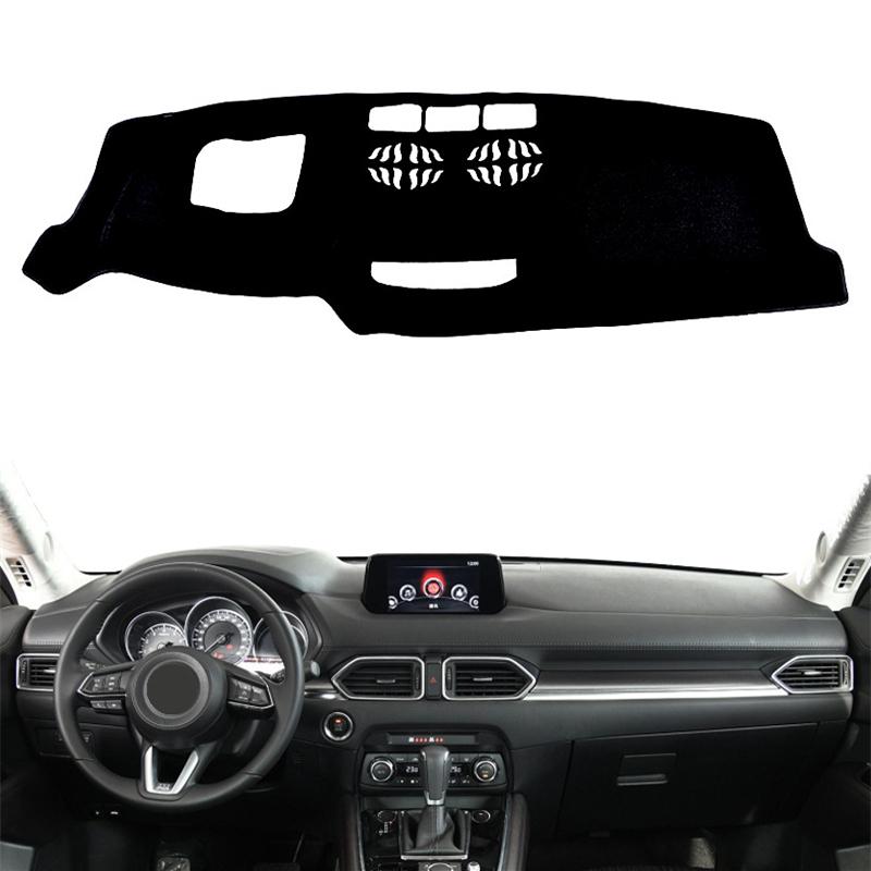 For Mazda CX-5 CX5 KF CX-8 2017- 2024 Dashmat Dashboard Cover Mat Rug Dash Sunshade Carpet Cushion Car Accessories