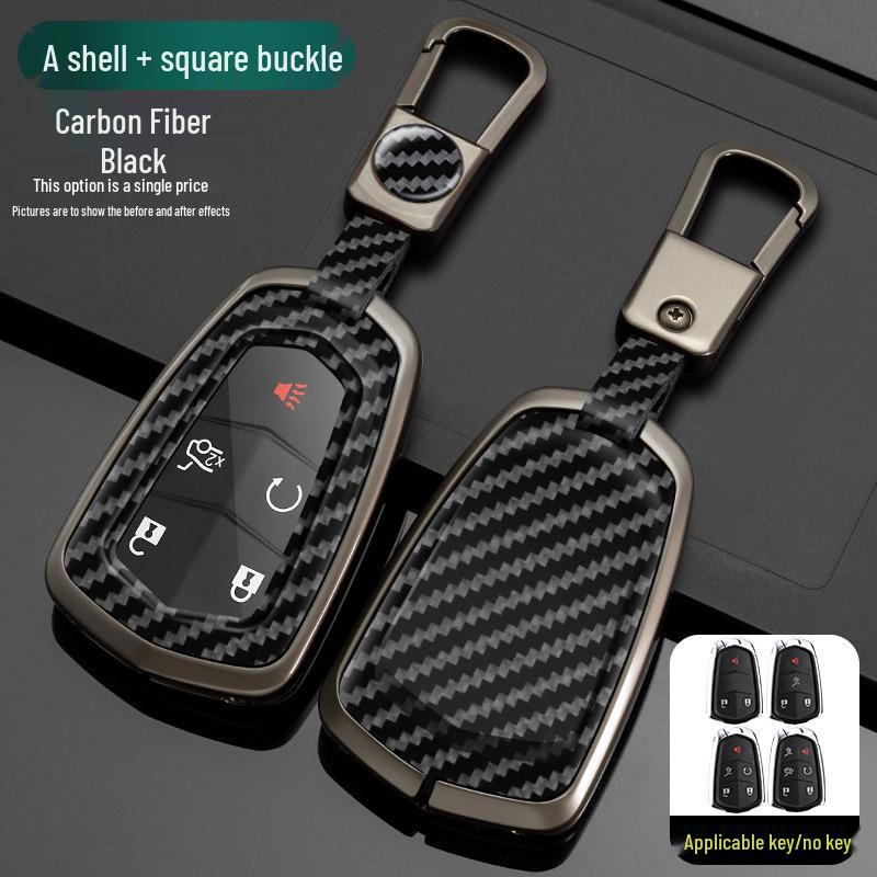 Премиальный чехол для ключей для Cadillac XTS, SLS, Seville, CTS, SRX, Escalade, ATS - Мужской роскошный аксессуар