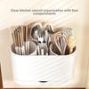 Drainage Hanging Chopsticks Cage with Water Tray Kitchen Utensil Holder  Chopstick Drain Box