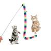 Cat Toys Simulation Snake Teaser Wand for Cat Funny Playing Toys for Pet Catcher Rod Interactive Toys Exercise Cat Accessories
