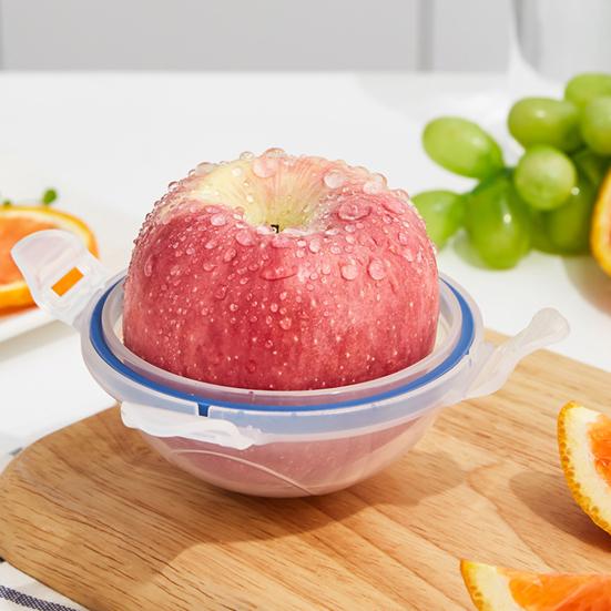 Ящик для хранения фруктов в форме яблок, прозрачный полипропиленовый пищевой ящик для хранения холодильника, кухонный инструмент