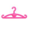 10Pcs Clothes Hangers Heart Linear Shape Holder Girl Kids Toy Accessories for Doll